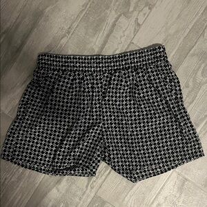 Chic Geometric Print Shorts